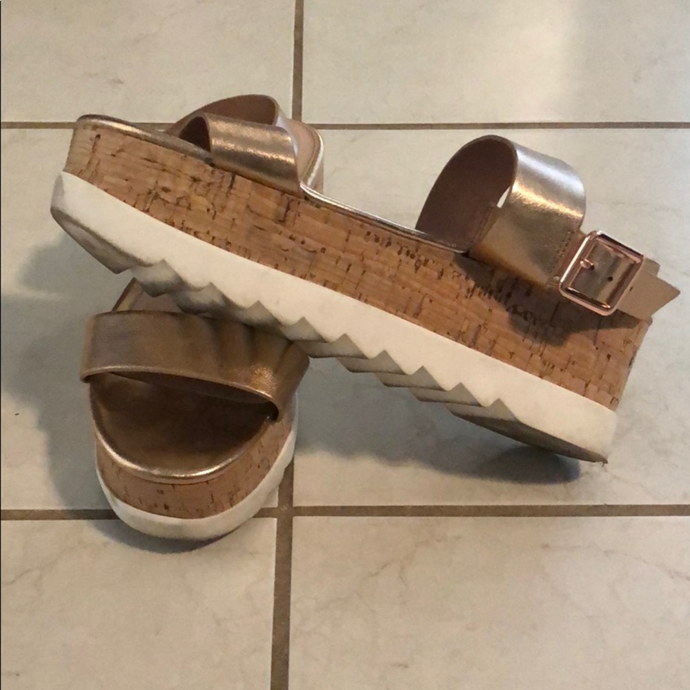 Madden Girl platform sandals